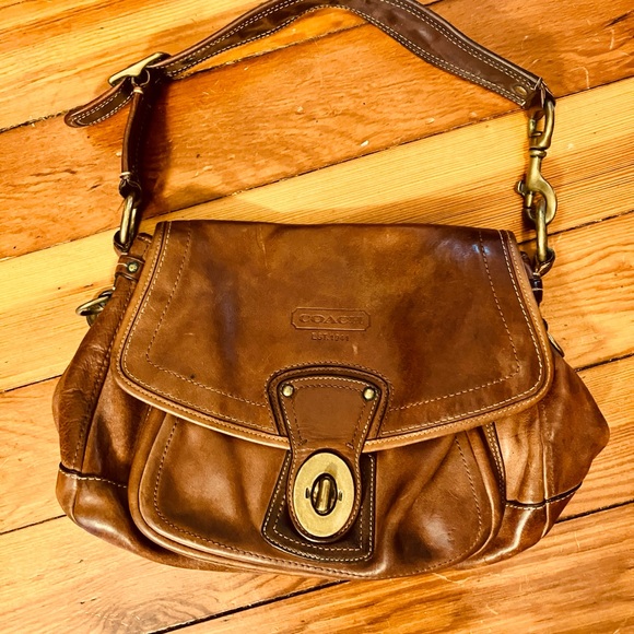 Coach Handbags - Authentic Coach Leather Bag